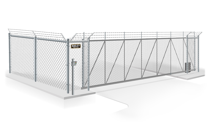 Commercial cantilever gate installation company for the Hayward California area.