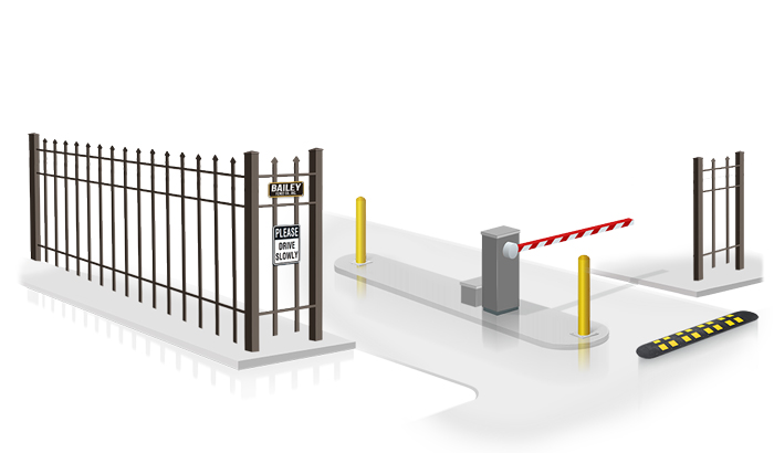 Commercial traffic arm barrier gate installation company for the Hayward California area.