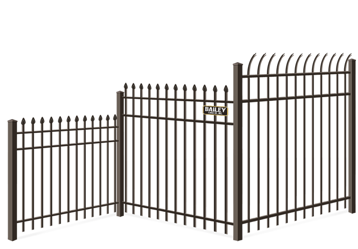 Ornamental Iron fence height options Hayward California