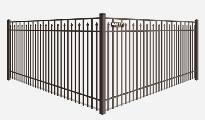 Decorative commercial aluminum fence company Hayward California